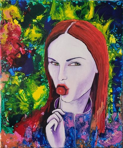 LOLLIPOP by Mahé Ros, Painting for Sale on Singulart