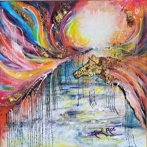 EKIDAE - Enigm@3 di Mahé Ros, Pittura in vendita su Singulart