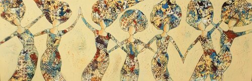 Celebrate! Good Times! van Lois Goodnough, Schilderij te koop op Singulart