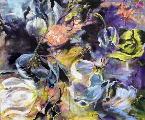 Cycle of life - Grace di Anjuta Schneider, Pittura in vendita su Singulart