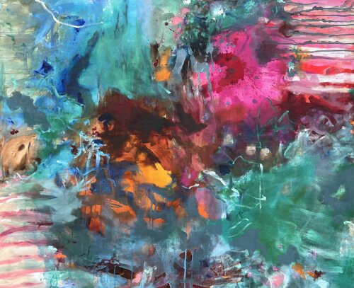 Inspired by classical music von Anjuta Schneider, Malerei kaufen auf Singulart