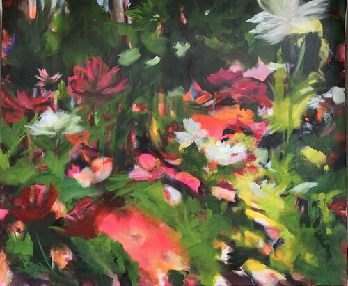 Summer in my heart! Secret Garden von Anjuta Schneider, Malerei kaufen auf Singulart