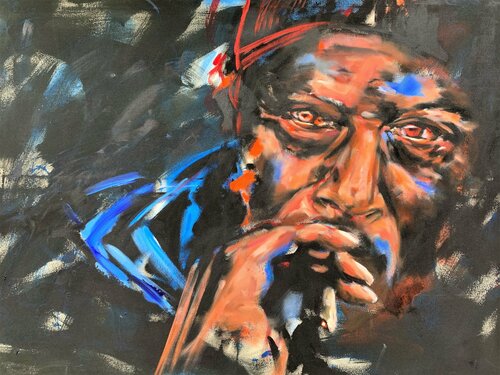 Without Smoking 2 van Anjuta Schneider, Schilderij te koop op Singulart