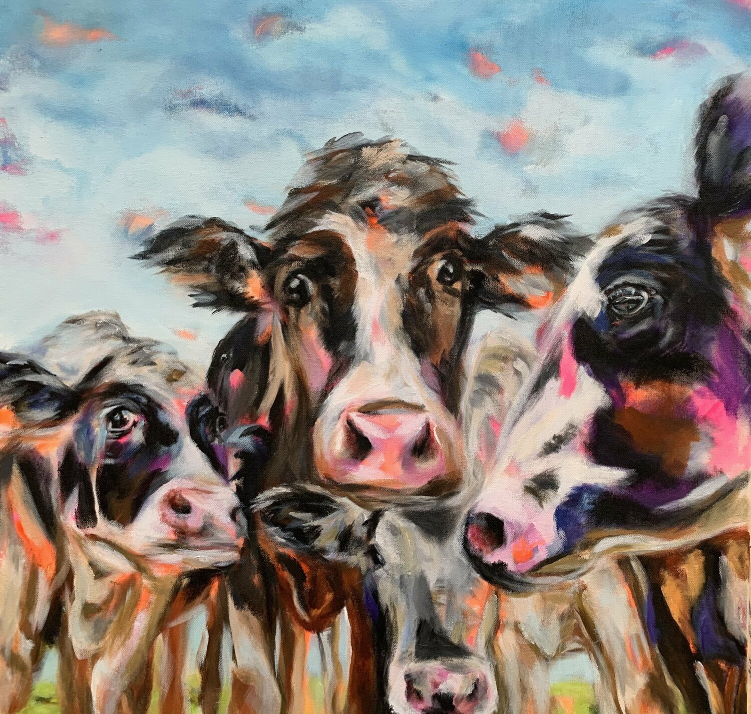 The cows III - The Gang Anjuta Schneider