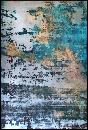 Painting - mixed media art - "Florence" par Maja Gajewska, Peinture en vente sur Singulart