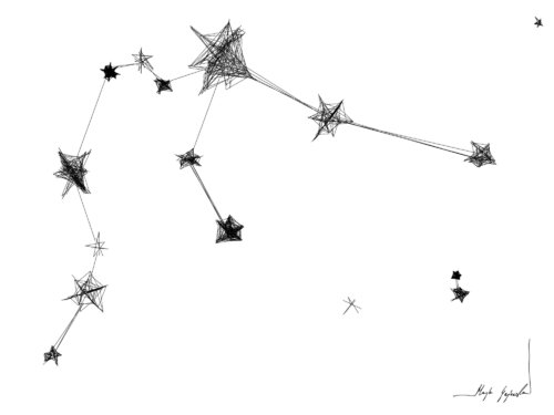 Graphic work - Aquarius (20.01–18.02) Maja Gajewska