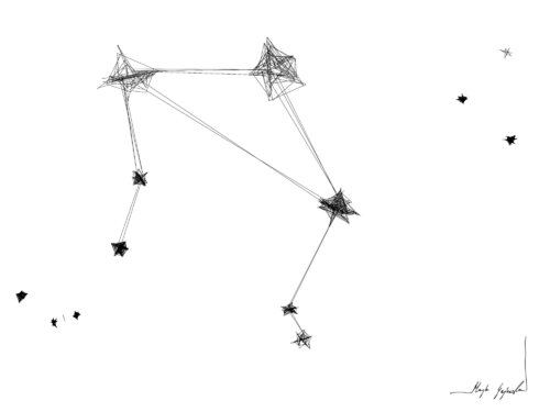 Graphic work - Libra (23.09–22.10) Maja Gajewska