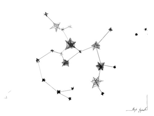 Graphic work - Sagittarius (22.11–21.12) Maja Gajewska