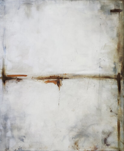 Sepia and white VII par Maja Gajewska, Peinture en vente sur Singulart