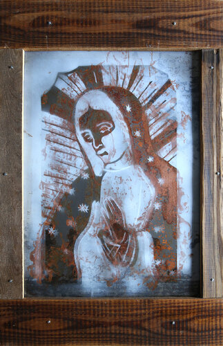 Modern Icon II von Maja Gajewska, Malerei kaufen auf Singulart