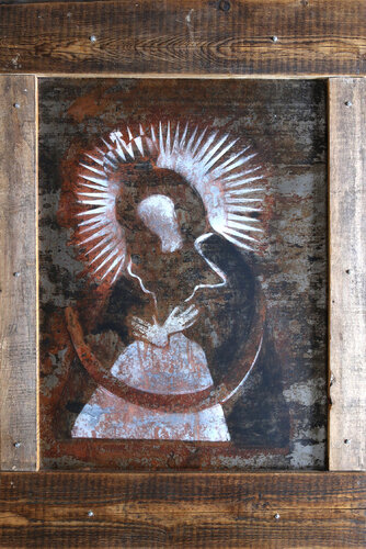 Modern Icon IV di Maja Gajewska, Pittura in vendita su Singulart