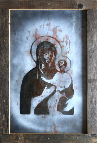 Modern Icon VI de Maja Gajewska, Pintura a la venta en Singulart