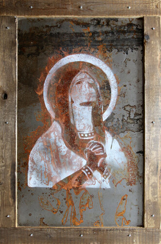 Modern Icon VIII van Maja Gajewska, Schilderij te koop op Singulart