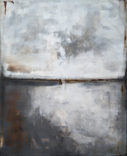 Graphite and Umber I di Maja Gajewska, Pittura in vendita su Singulart