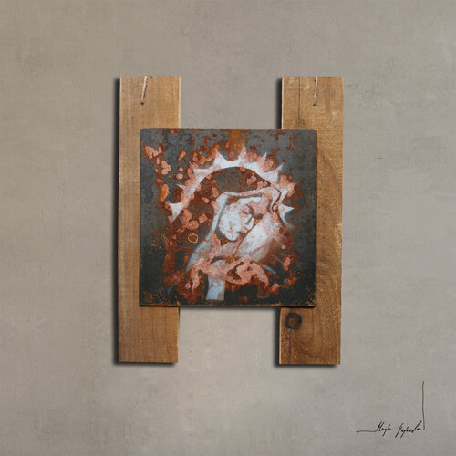 Modern Icon XVIII par Maja Gajewska, Peinture en vente sur Singulart
