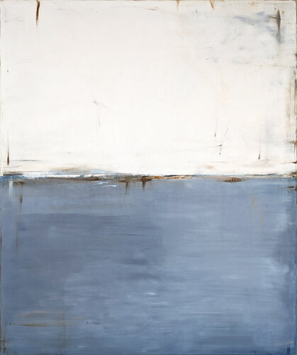 Marengo and white I by Maja Gajewska, 회화 for Sale on Singulart