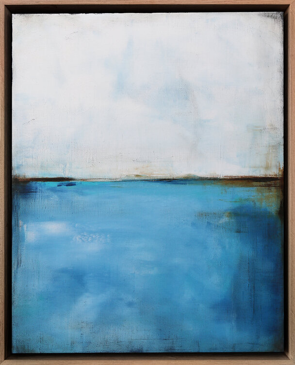 Blue and white XXII Maja Gajewska