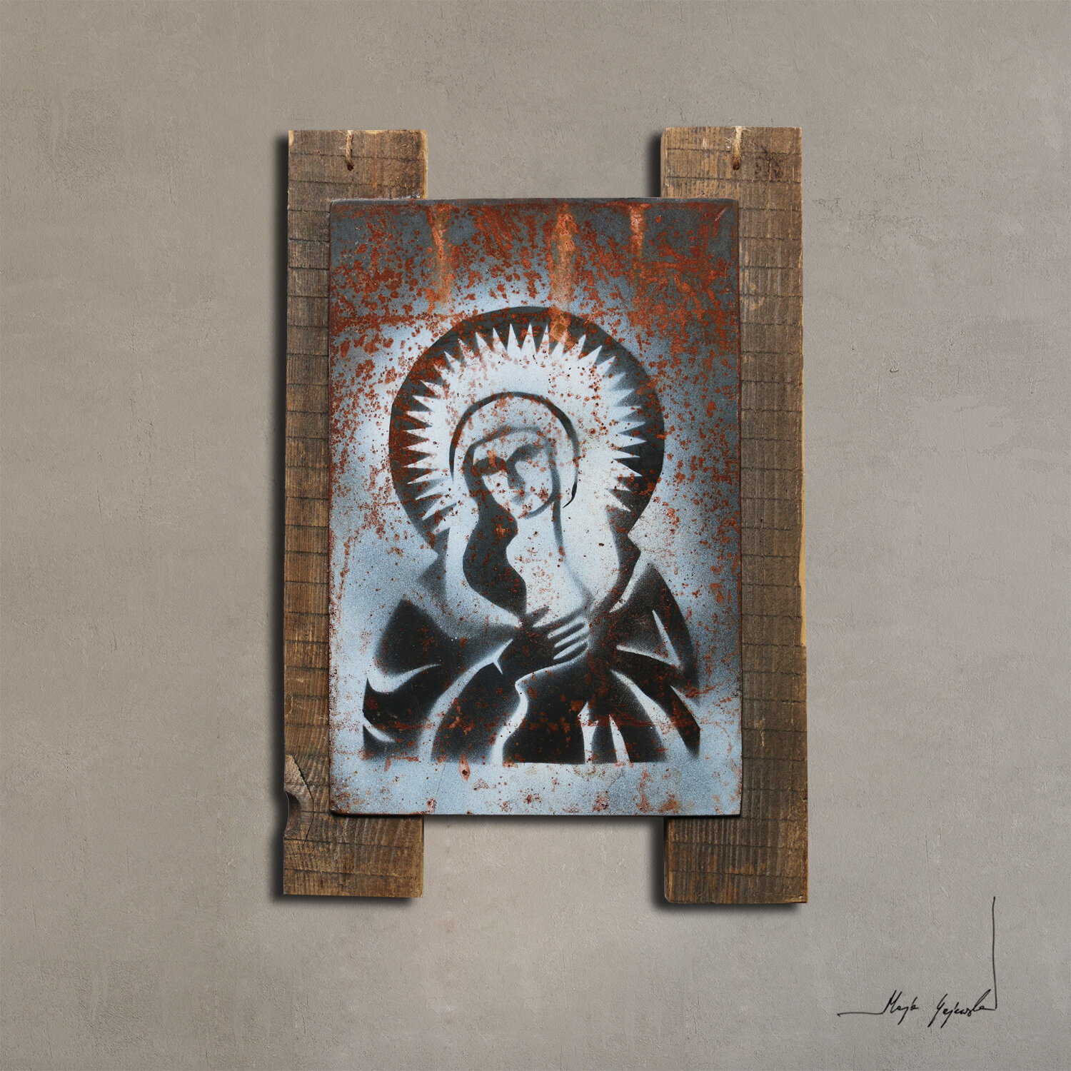 Modern Icon XV Maja Gajewska