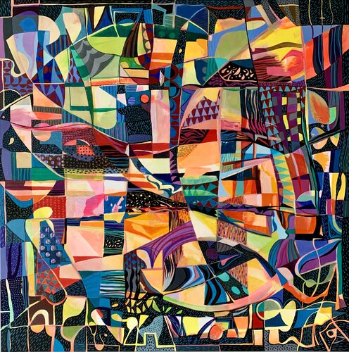 COLOURED SAILS von F G Davis, Malerei kaufen auf Singulart