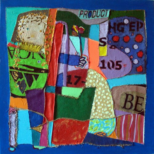 B for BUNCH van F G Davis, Schilderij te koop op Singulart