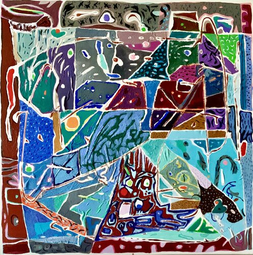 THE EYES OF THE WORLD. van F G Davis, Schilderij te koop op Singulart
