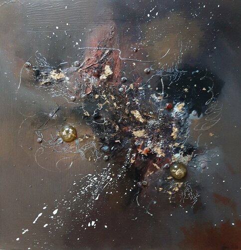 Éruption van Frédérique Chabin-Rivière, Schilderij te koop op Singulart