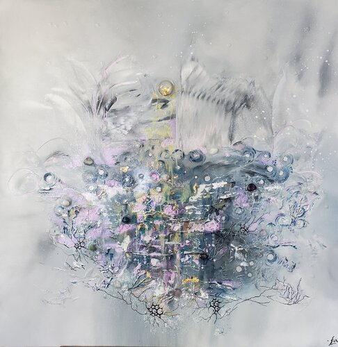 Frozen par Frédérique Chabin-Rivière, Peinture en vente sur Singulart
