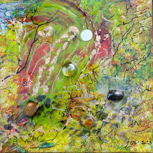 Jungle par Frédérique Chabin-Rivière, Peinture en vente sur Singulart