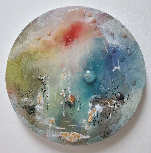 Éclaircies par Frédérique Chabin-Rivière, Peinture en vente sur Singulart