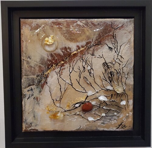 Marais givrés di Frédérique Chabin-Rivière, Pittura in vendita su Singulart