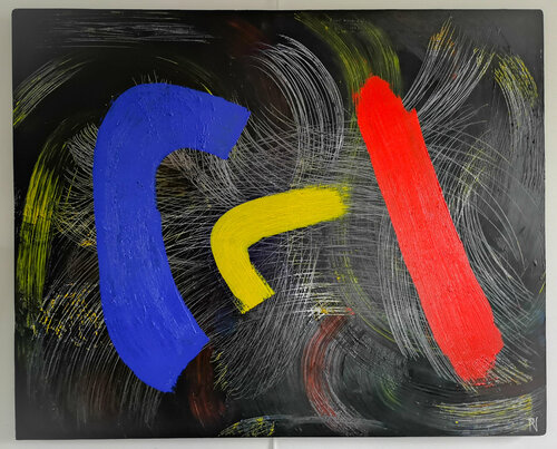 "MHS" di Pascal Nottin, Pittura in vendita su Singulart