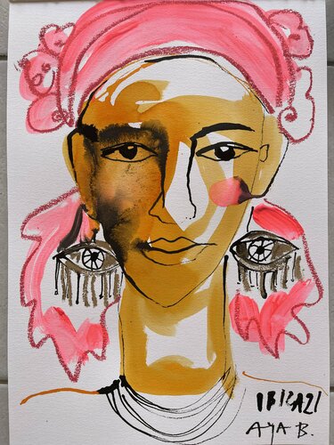 Tara de Aga Baranska, Dibujo a la venta en Singulart