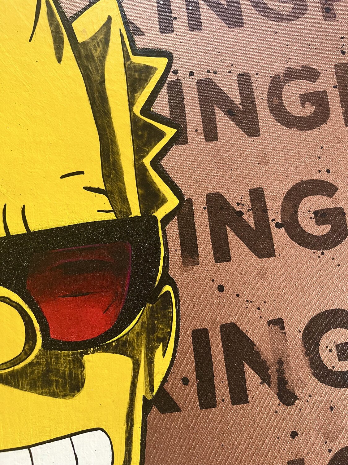 Bitcoin - Crypto Kingpin by JEG FINE ART (2024) : Painting Acrylic, Pen on  Linen - Singulart