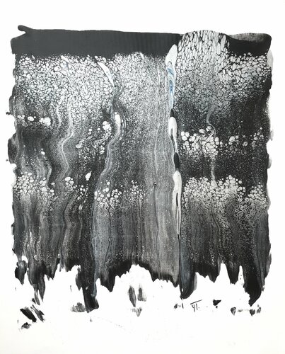 Argent Liquide... de Yves Thomas, Pintura a la venta en Singulart