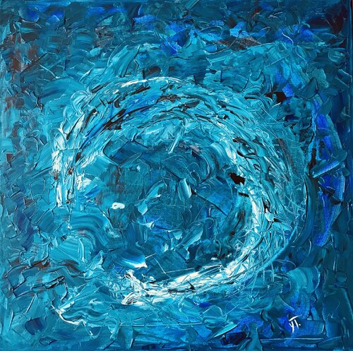 Dans les grands fonds marins.... von Yves Thomas, Malerei kaufen auf Singulart