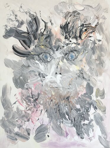 La planète des singes / Monkey,s planet van Yves Thomas, Schilderij te koop op Singulart