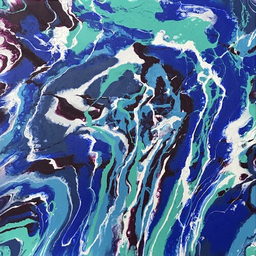 Au fil de l'eau.../ The river... von Yves Thomas, Malerei kaufen auf Singulart