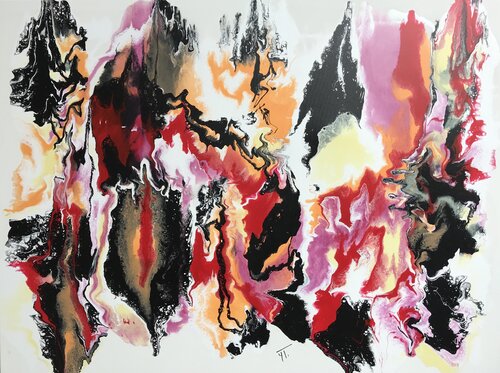 Soirée dansante von Yves Thomas, Malerei kaufen auf Singulart