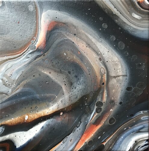 Dans les profondeurs du cosmos di Yves Thomas, Pittura in vendita su Singulart