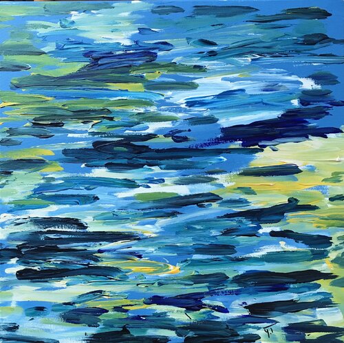 Histoire d'Eau von Yves Thomas, Malerei kaufen auf Singulart