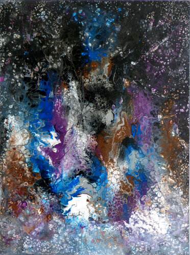 Nébuleuse / Nebula van Yves Thomas, Schilderij te koop op Singulart