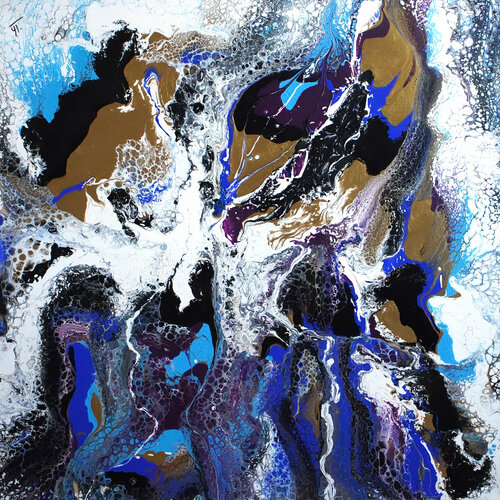 La femme et l'enfant von Yves Thomas, Malerei kaufen auf Singulart