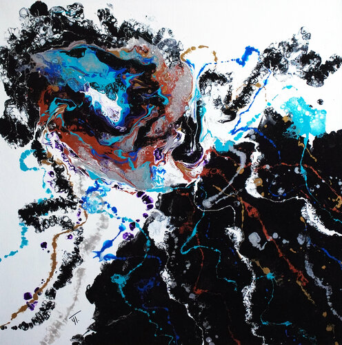 Le Clown van Yves Thomas, Schilderij te koop op Singulart