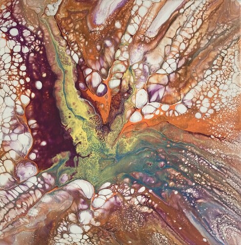 Éclosion van Yves Thomas, Schilderij te koop op Singulart