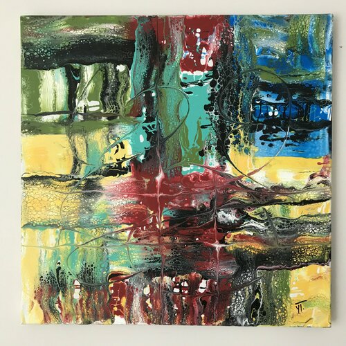 Traffic di Yves Thomas, Pittura in vendita su Singulart