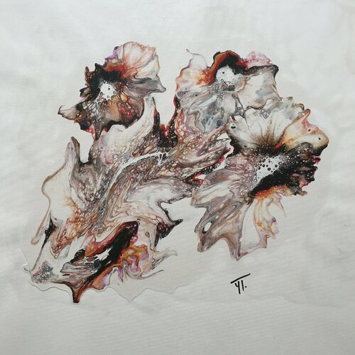 Un parfum de fleurs di Yves Thomas, Pittura in vendita su Singulart