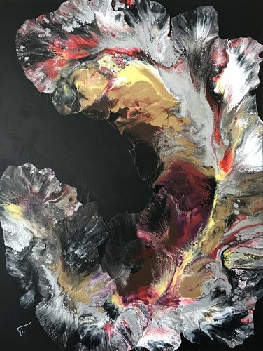 Profondeurs Célestes by Yves Thomas, Painting for Sale on Singulart