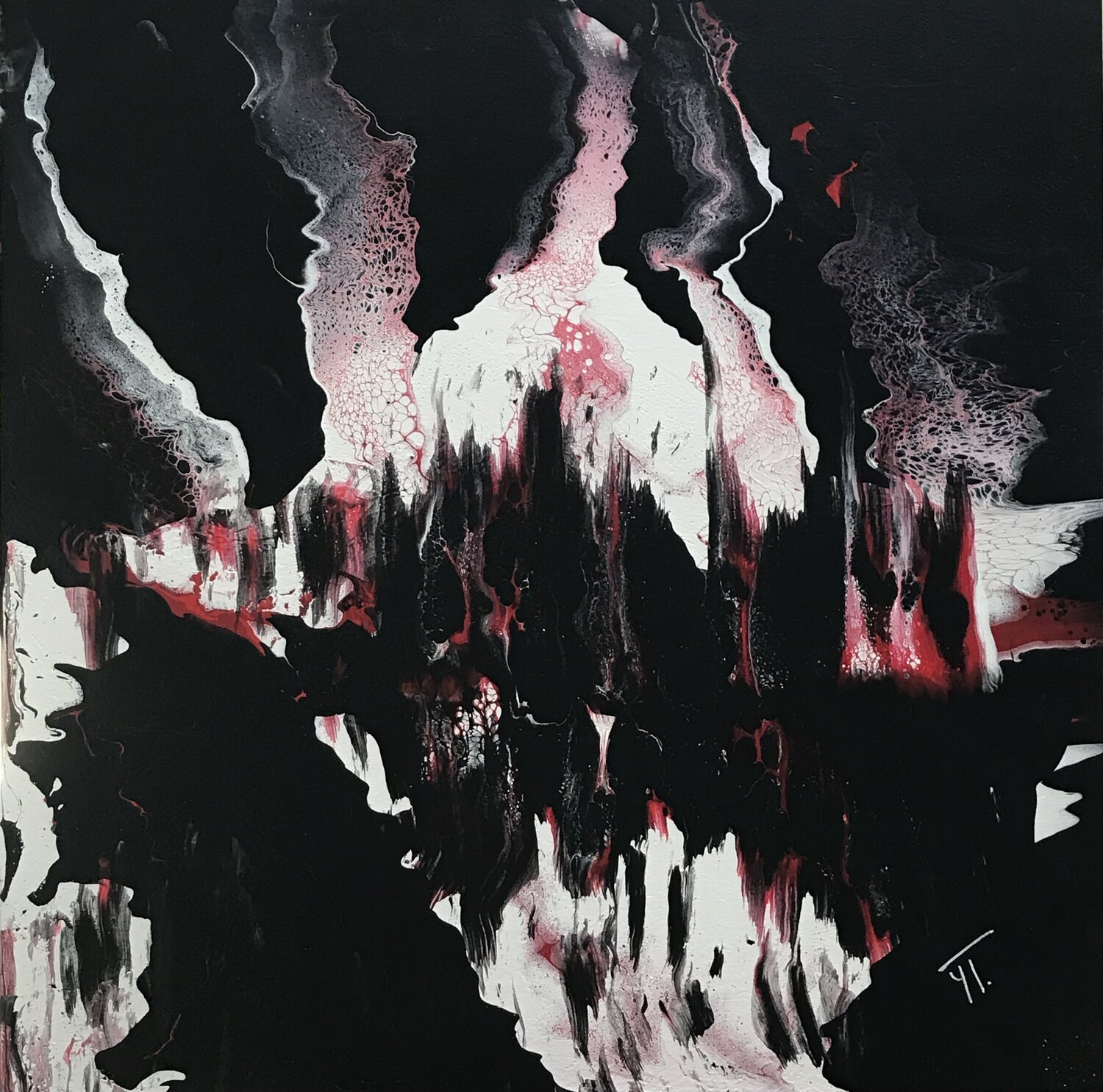 La forêt brûle / The forest is burning. Yves Thomas