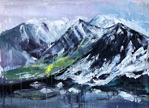 Mountains by Iren Shtefan, Painting for Sale on Singulart