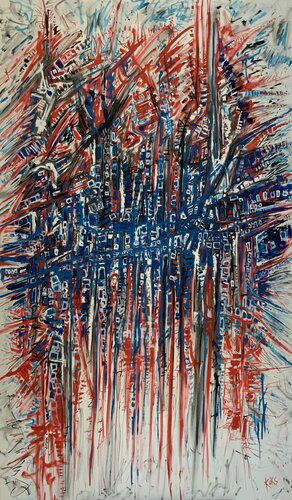 Repères bleus de Koks, Pintura a la venta en Singulart
